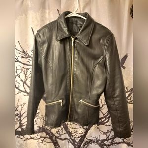 Wilson's leather motorcycle jacket rn 69426